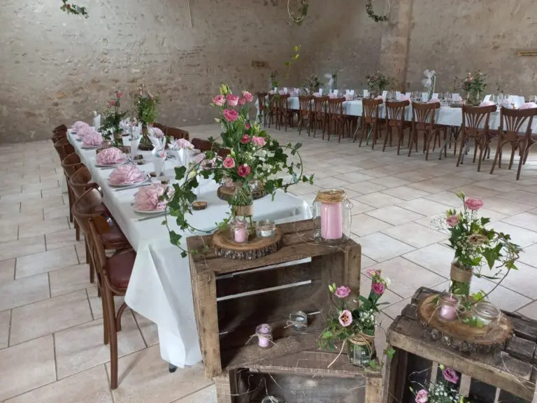 Salle de réception en Touraine