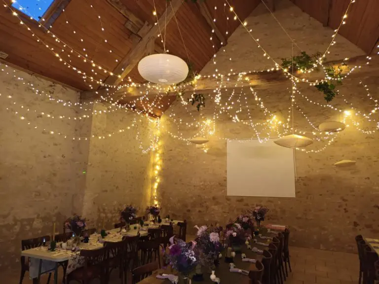 Salle de réception en Touraine