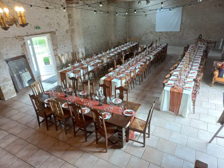 Salle de réception en Touraine